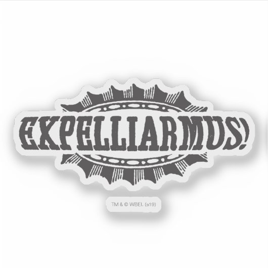 Harry Potter Spel| Expelliarmus. Sticker (Voorkant)