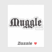 Harry Potter Spel| Mugle Sticker (Vel)