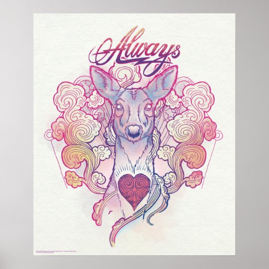 Harry Potter Spell | Altijd Doe Patronus Poster (Voorkant)