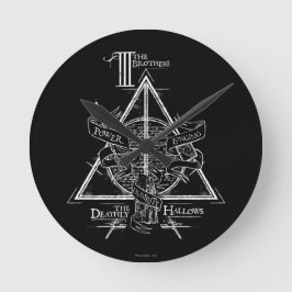 Harry Potter Spell | DEATHLY HALLOWS Graphic Ronde Klok