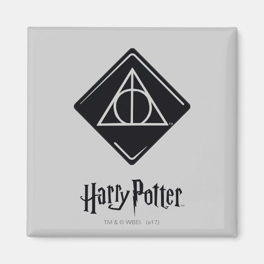 Harry Potter Spell | Deathly Hallows Icon Magneet (Voorkant)