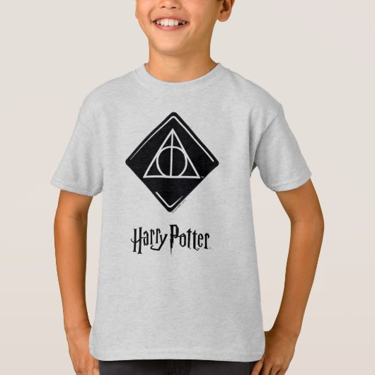 Harry Potter Spell | Deathly Hallows Icon T-shirt (Voorkant)