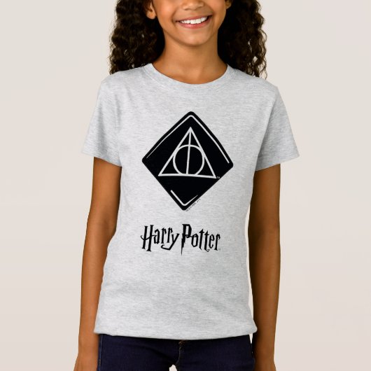 Harry Potter Spell | Deathly Hallows Icon T-shirt (Voorkant)