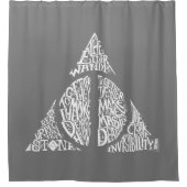 Harry Potter Spell | DODEADELIJKE HALLOWS 2 Douchegordijn (Voorkant)