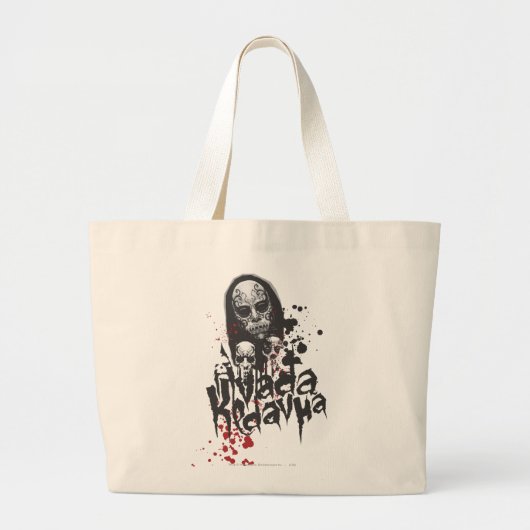 Harry Potter Spell | Dood Eater Avada Kedavra Grote Tote Bag (Voorkant)