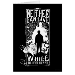 Harry Potter Spell Geen van beide kan leven