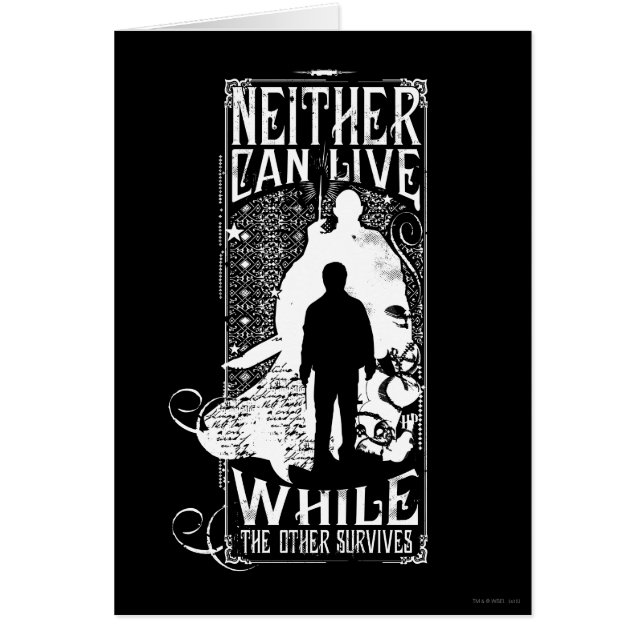 Harry Potter Spell | Geen van beide kan leven (Voorkant)