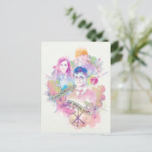 Harry Potter Spell | Harry, Hermione en Ron Waterc Briefkaart (Staand voorkant)