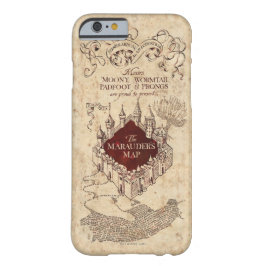 Harry Potter Spell | Kaart van Marauder iPhone 16 Hoesje