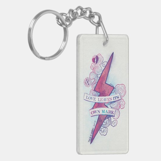 Harry Potter Spell | Liefde verliest zijn eigen me Sleutelhanger (Voorkant Links)