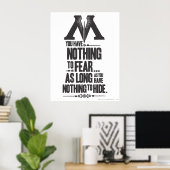 Harry Potter Spell | Ministerie van Magische Propa Poster (Thuiskantoor)