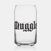 Harry Potter Spell | Muggle Blikvorm Glas (Achterkant)