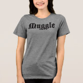 Harry Potter Spell | Muggle Tri-Blend Shirt (Voorkant)
