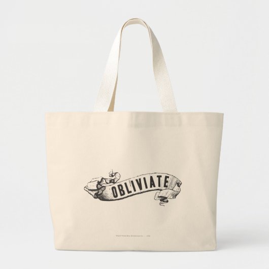 Harry Potter Spell | Obliviaat Grote Tote Bag (Voorkant)