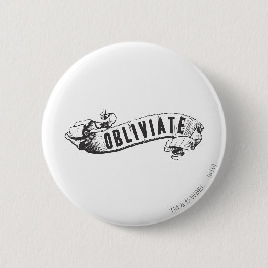 Harry Potter Spell | Obliviaat Ronde Button 5,7 Cm (Voorkant)
