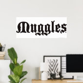 Harry Potter Spell | smokkel Poster (Thuiskantoor)