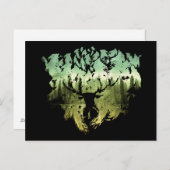 Harry Potter Spell | Stag Patronus Briefkaart (Voorkant / Achterkant)
