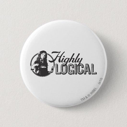 Harry Potter Spell | Uiterst logisch Ronde Button 5,7 Cm (Voorkant)