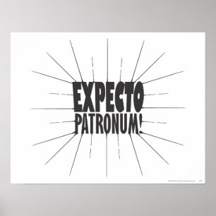 Harry Potter Spell VERWACHT PATRONUM™! Poster
