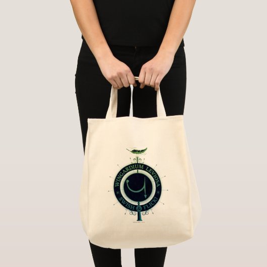 Harry Potter Spell | Wingardium Leviosa Grafisch Tote Bag (Voorkant (product))
