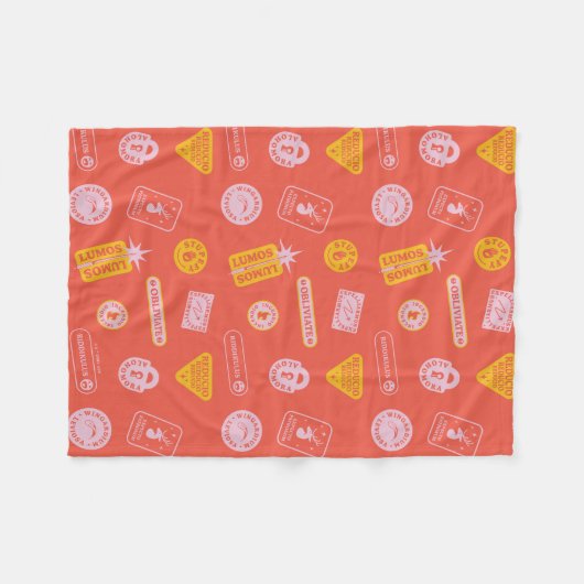 HARRY POTTER™ | Spellerpatroon Fleece Deken (Voorkant (Horizontaal))