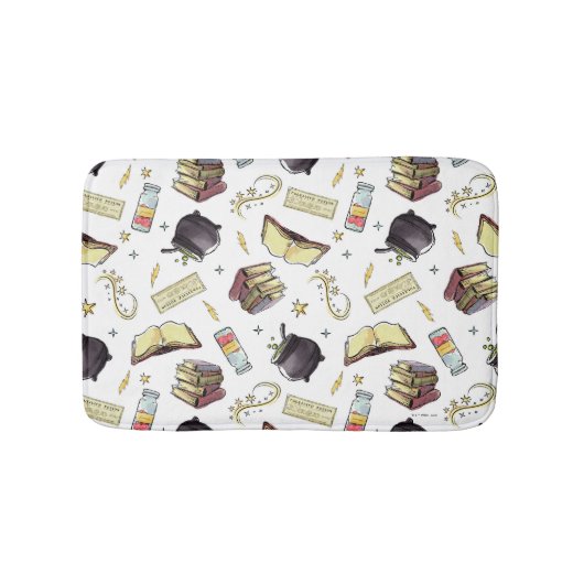 HARRY POTTER™ Spells & Books Pattern Badmat (Voorkant)