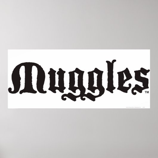 Harry Potter spreuk | Dreuzels Poster (Voorkant)