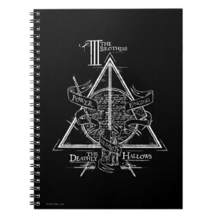 Harry Potter-spreuk Grafische weergave van DE DO Notitieboek
