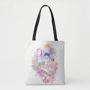 Harry Potter spreuk Harry, Hermione, & Ron Water Tote Bag