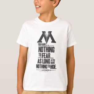 Harry Potter spreuk   Ministerie van Magie Propaga T-shirt
