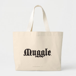 Harry Potter spreuk Muggle Grote Tote Bag
