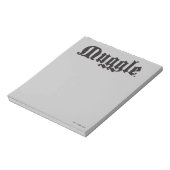 Harry Potter spreuk | Muggle Notitieblok (Gedraaid)