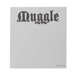 Harry Potter spreuk   Muggle Notitieblok