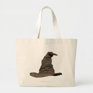 Harry Potter spreuk   Sorteerhoed Grote Tote Bag