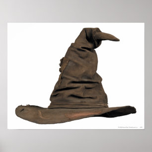 Harry Potter spreuk   Sorteerhoed Poster