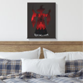 Harry Potter | Standbeeld Leger van Professor McGo Canvas Afdruk (Insitu (Slaapkamer))