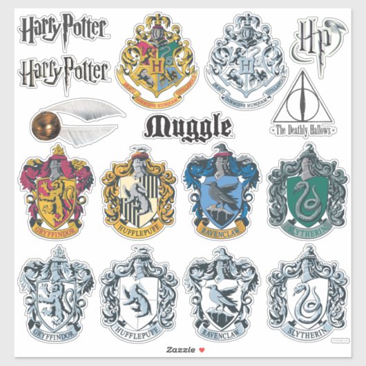 Harry Potter Sticker Set (Vel)