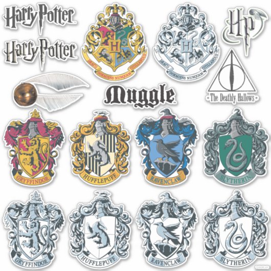 Harry Potter Sticker Set (Voorkant)
