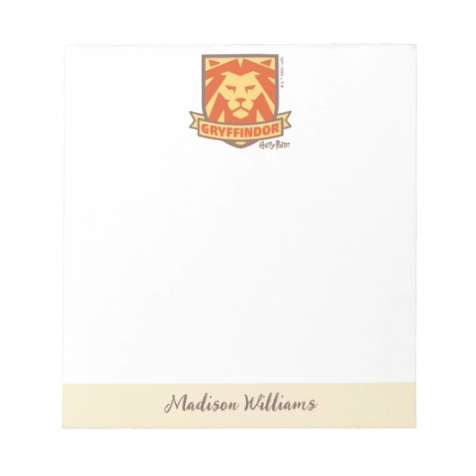 HARRY POTTER™ | Summer Magic GRYFFINDOR™ Crest Notitieblok (Voorkant)