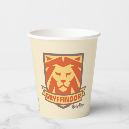 HARRY POTTER™ | Summer Magic GRYFFINDOR™ Crest Papieren Bekers (Voorkant)