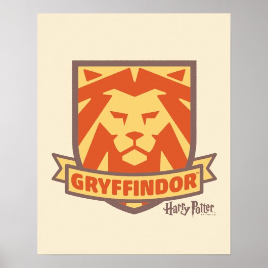 HARRY POTTER™ | Summer Magic GRYFFINDOR™ Crest Poster (Voorkant)