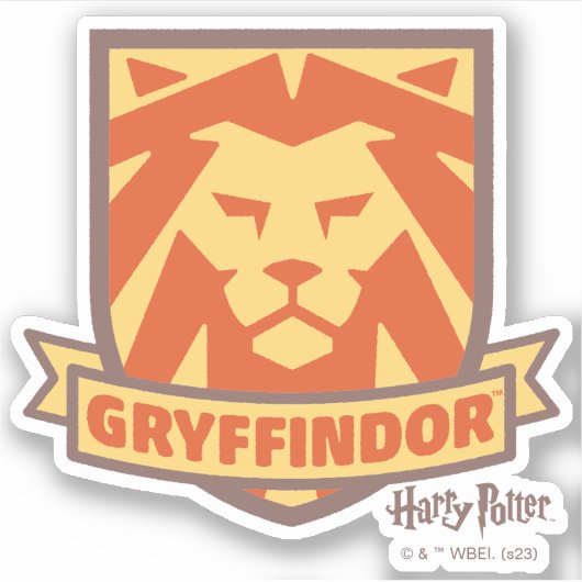 HARRY POTTER™ | Summer Magic GRYFFINDOR™ Crest Sticker (Voorkant)