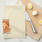 HARRY POTTER™ | Summer Magic GRYFFINDOR™ Crest Theedoek (Quarter Fold)