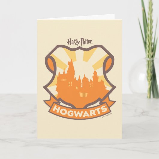 HARRY POTTER™ | Summer Magic HOGWARTS™ Crest Kaart (Voorkant)