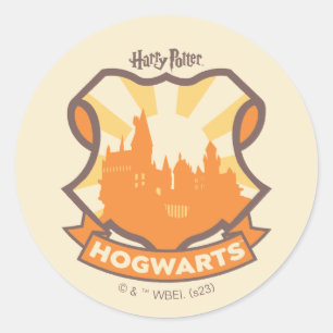 HARRY POTTER™   Summer Magic HOGWARTS™ Crest Ronde Sticker