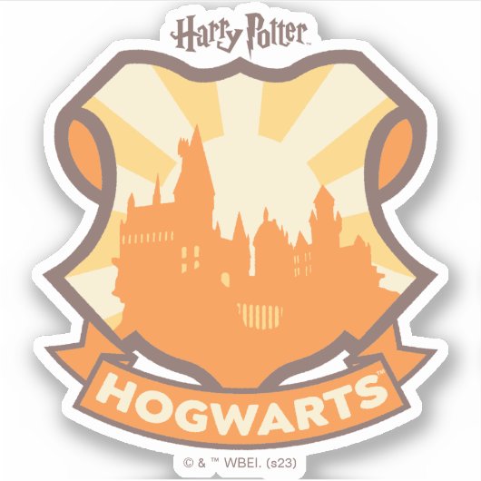 HARRY POTTER™ | Summer Magic HOGWARTS™ Crest Sticker (Voorkant)
