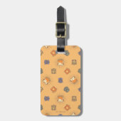 HARRY POTTER™ | Summer Magic HOGWARTS™ Pattern Bagagelabel (Voorkant verticaal)
