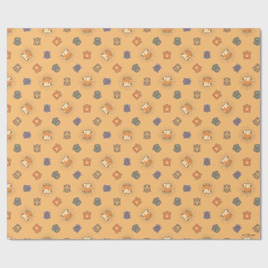 HARRY POTTER™ | Summer Magic HOGWARTS™ Pattern Cadeaupapier (Vlak)