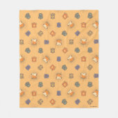 HARRY POTTER™ | Summer Magic HOGWARTS™ Pattern Fleece Deken (Voorkant)