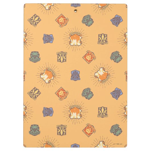 HARRY POTTER™ | Summer Magic HOGWARTS™ Pattern Klembord (Achterkant)